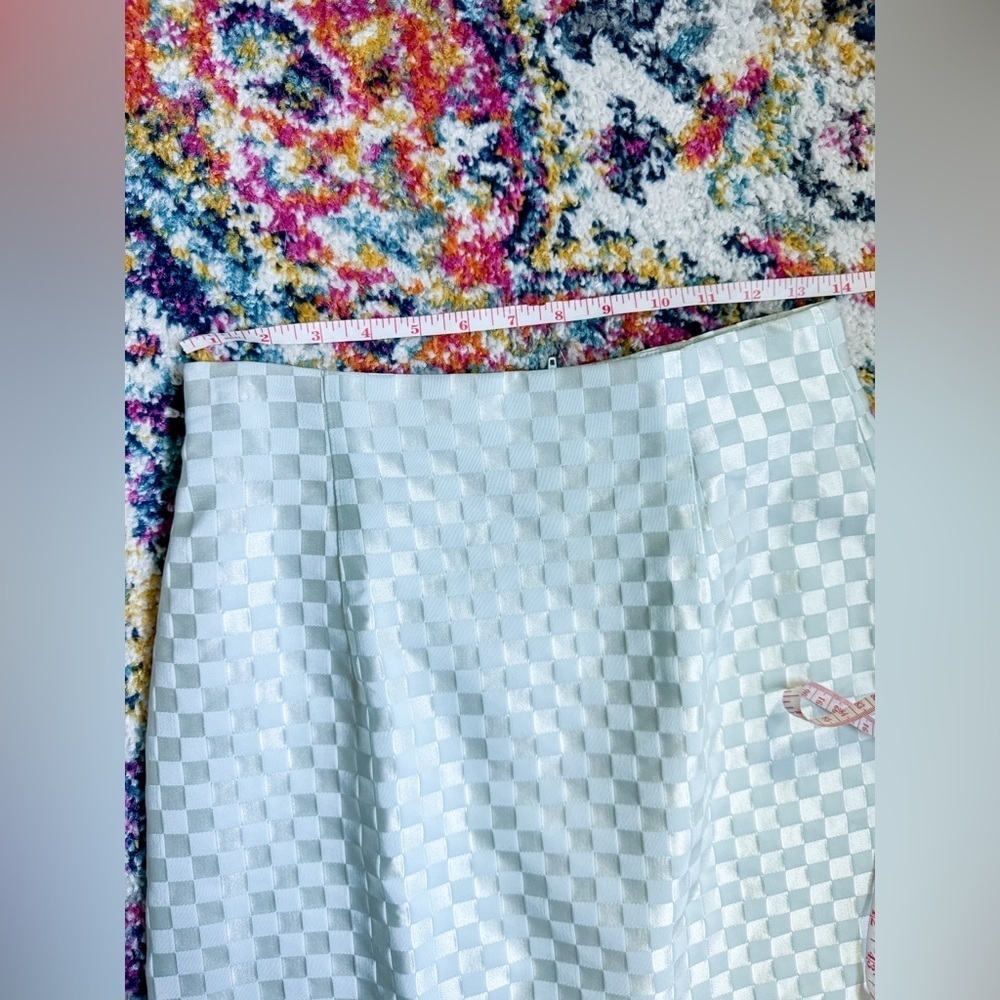 Checkered Vintage Skirt - Picture 7 of 9